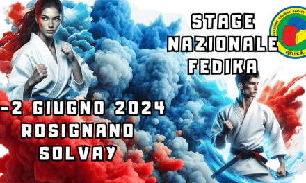 Stage Nazionale FEDIKA 1-2/06/2024