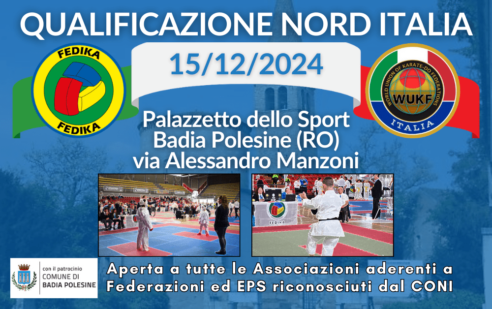 Qualificazione Nord Italia FEDIKA 15/12/2024