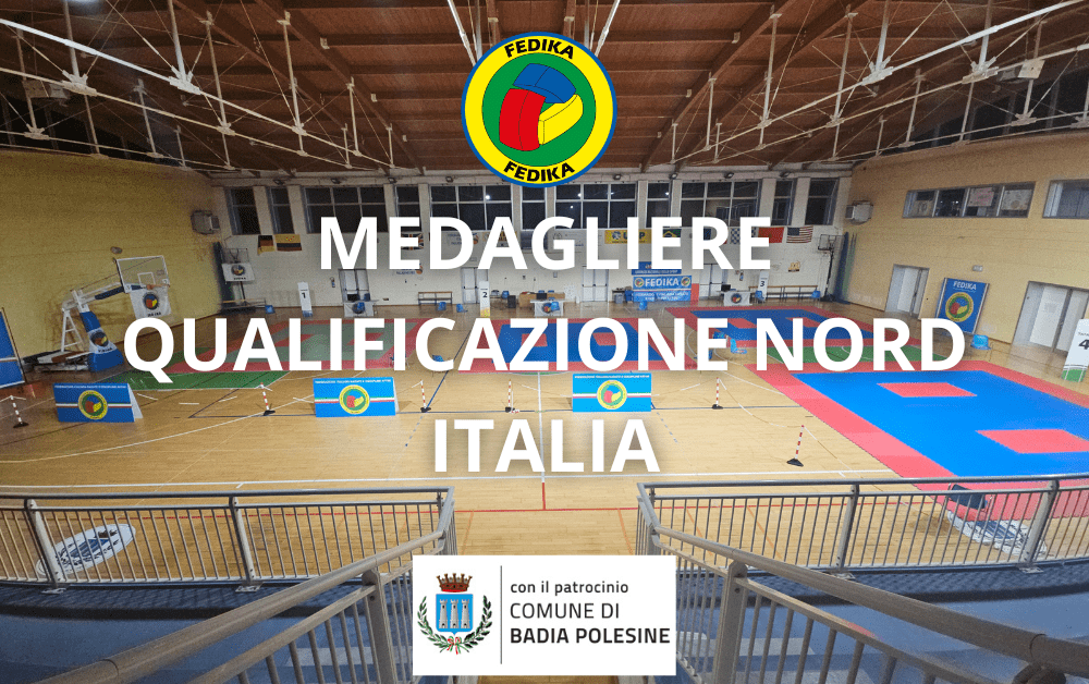 Medagliere Qualificazione Nord Italia 2024 – Badia Polesine (RO)