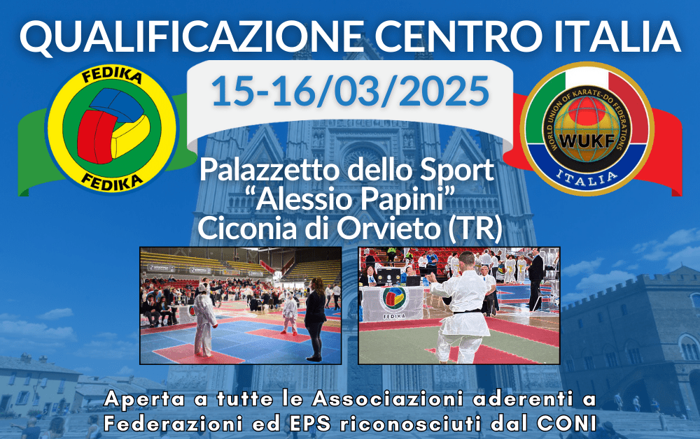 Qualificazione Centro Italia FEDIKA 15-16/03/2025