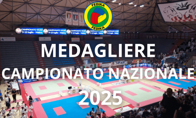 Medagliere Campionato Nazionale 2025