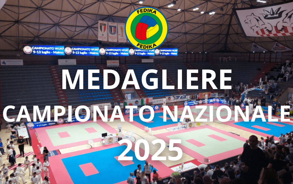 Medagliere Campionato Nazionale 2025