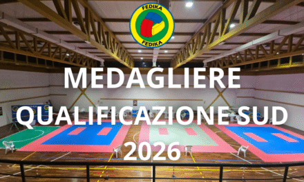 Medagliere Qualificazione Sud 2026