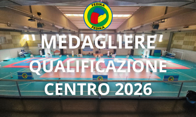 Medagliere Qualificazione Centro 2026