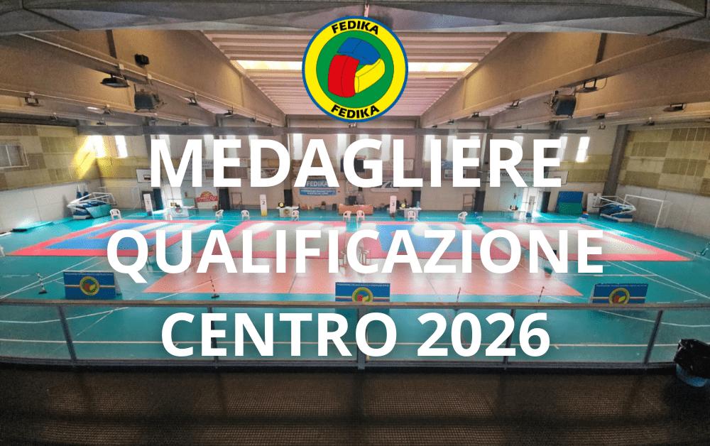 Medagliere Qualificazione Centro 2026