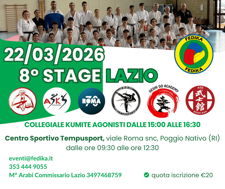 8° Stage Regione Lazio
