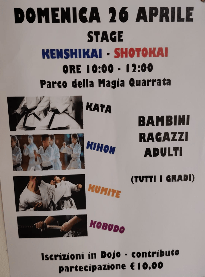 Stage Kenshikai – Shotokai