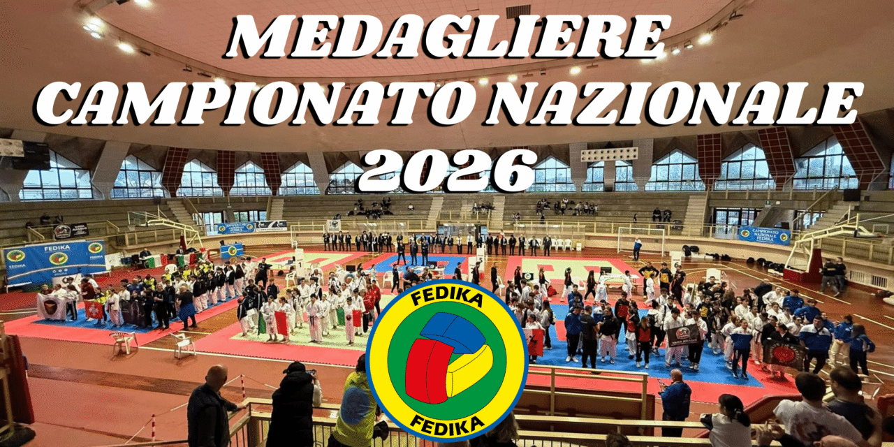 Medagliere Campionato Nazionale 2026