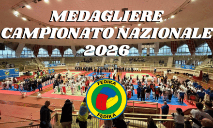 Medagliere Campionato Nazionale 2026