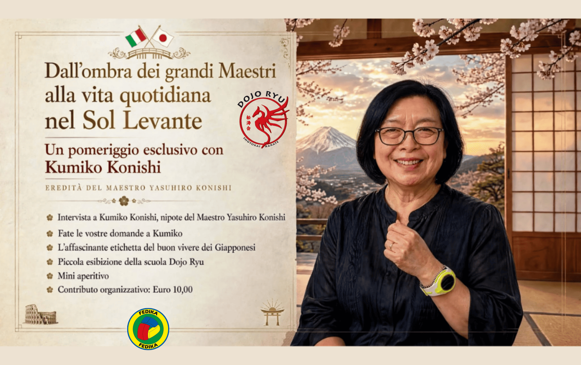 Stage culturale M° Konishi